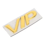 Car Split VIP Metal Personalized Decorative Stickers, Size: 7.5 x 3 x 0.5cm - Image 2
