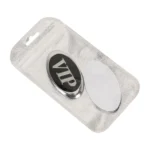 Car Oval Style VIP Metal Personalized Decorative Stickers, Size: 6.5 x 3.5 x 0.5cm - Image 6