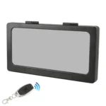 Car Single Plate Atomized License Plate Frame, US Standard