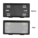 Car Dual Plate Atomized License Plate Frame, US Standard - Image 3