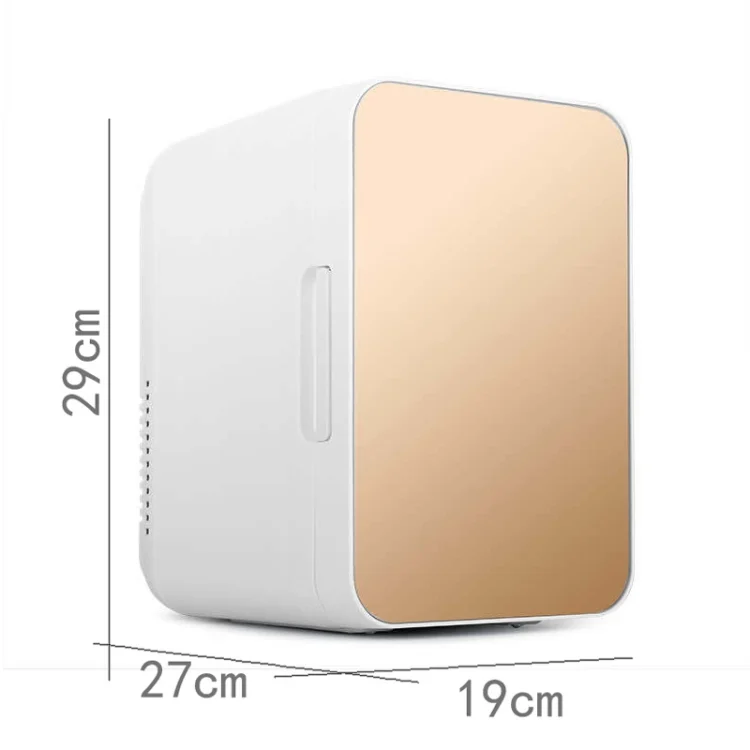 CAR3114J_1.webp 8L 37-48W Tempered Glass Panel Car / Home Mini Refrigerator, EU Plug - Image 7