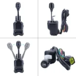 CP-5221 UTV Turn Signal Kit with Horn, Plug and Play Street Legal with Column Turn Switch and 105, Amber LED Blinker Kit - Image 6