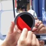 3R-020 One Pair 50mm Slim Car Blind Spot Mirror Wide-view Rear-view Mirror - Image 5