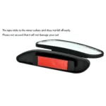 3R-060 One Pair Car Auxiliary Side View Mirror Round Blind Spot Wide Angle Mirror - Image 4