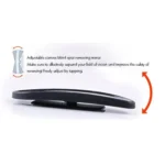 3R-060 One Pair Car Auxiliary Side View Mirror Round Blind Spot Wide Angle Mirror - Image 5