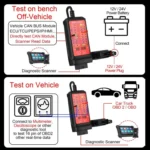 WOYO CTB007 CAN Tester Box 12V 24V OBD2 Breakout Box with 27 in / 59 in Cable Cable for All Car Automotive Diagnostic Tool - Image 5