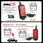 WOYO CTB007 CAN Tester Box 12V 24V OBD2 Breakout Box with 27 in / 59 in Cable Cable for All Car Automotive Diagnostic Tool - Image 6