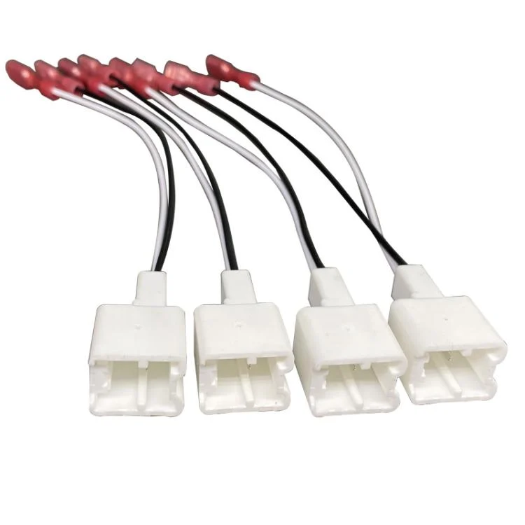 CAR4760_2.webp 2pcs Car Audio Speaker Connector Cable Door Speaker Wire Harness Adapter for Nissan / Infiniti - Image 3