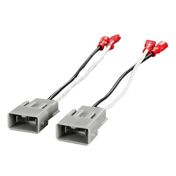 2pcs Speaker Wire Harness Adapter Audio Connector Cable for Honda Accord