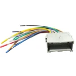 Car Stereo Radio Wiring Pigtail Harness for Chevrolet / Chrysler / GMC / Buick,  GMC Power Cable + ACC + Antenna Adapter - Image 3