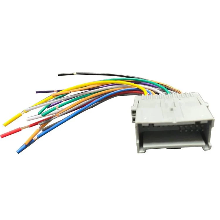 CAR4762_2.webp Car Stereo Radio Wiring Pigtail Harness for Chevrolet / Chrysler / GMC / Buick,  GMC Power Cable + ACC + Antenna Adapter - Image 3