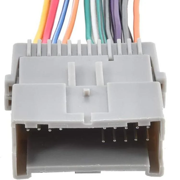 CAR4762_4.webp Car Stereo Radio Wiring Pigtail Harness for Chevrolet / Chrysler / GMC / Buick,  GMC Power Cable + ACC + Antenna Adapter - Image 5