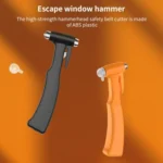 SHUNWEI SD-3502 Car Safety Hammer Emergency Window Breaker & Seat Belt Cutter - Image 3
