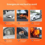 SHUNWEI SD-3502 Car Safety Hammer Emergency Window Breaker & Seat Belt Cutter - Image 8