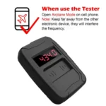 WOYO PL001 Car Remote Control Tester 10-1000MHZ RF IR Infrared Wireless Digital Frequency Tester for Truck Door Key Remote Clone - Image 2