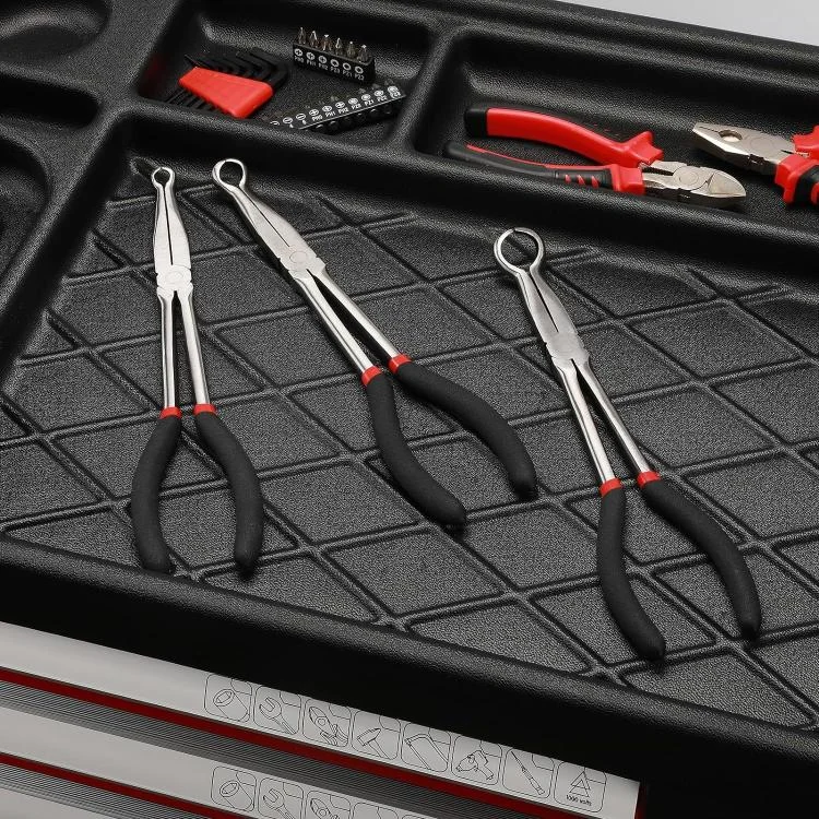 CAR4875B_5.webp Extended Pointed Nose O-ring Pliers, Size: 5/16 inch - Image 6
