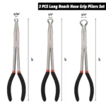 Extended Pointed Nose O-ring Pliers, Size: 3/4 inch - Image 3