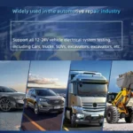 P100 5V-40V Electric Circuit Tester, Two Power Supply, Cable Length: 1.53m - Image 11