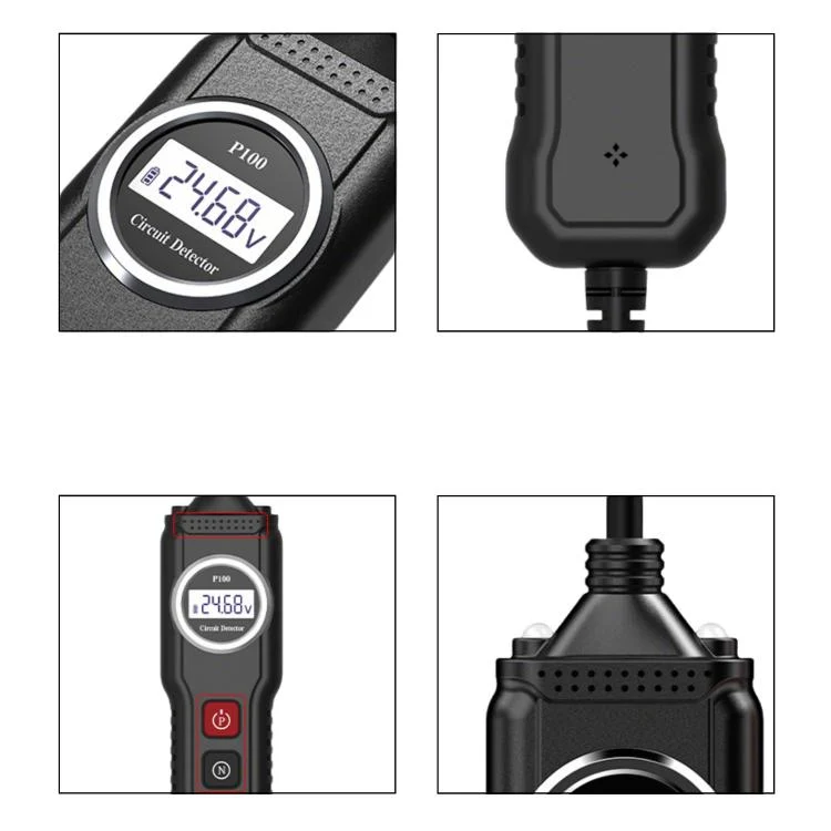 CAR4880B_4.webp P100 5V-40V Electric Circuit Tester, Two Power Supply, Cable Length: 1.53m - Image 5