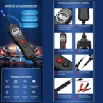 P100 5V-40V Electric Circuit Tester, Two Power Supply, Cable Length: 1.53m - Image 7