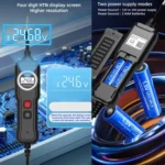 P100 5V-40V Electric Circuit Tester, Two Power Supply, Cable Length: 1.53m - Image 8