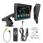 B5300 7 inch Wireless CarPlay Car Bluetooth MP5 Player, Support Mobile Phone Interconnection with Remote Control