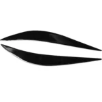Pair Car Lamp Eyebrow Soft Decorative Sticker for BMW 4 Series F32/F33/F36 2012-2017, M3 F80 & M4 F82/F83 2014-2016 - Image 2