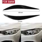 Pair Car Lamp Eyebrow Soft Decorative Sticker for BMW 4 Series F32/F33/F36 2012-2017, M3 F80 & M4 F82/F83 2014-2016 - Image 5