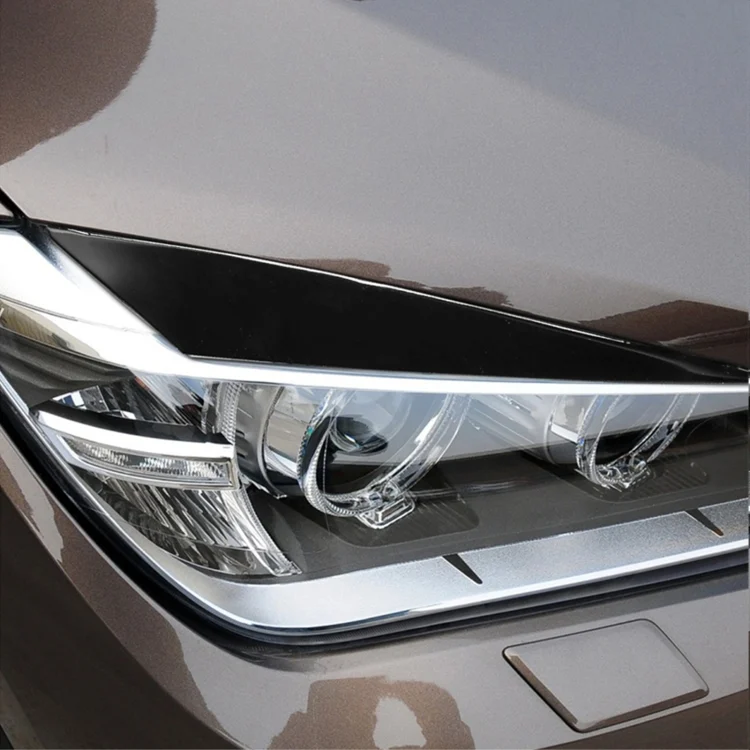 CAR6526B_5.webp Pair Car Lamp Eyebrow Soft Decorative Sticker for BMW X1 E842 2009-2014 - Image 6