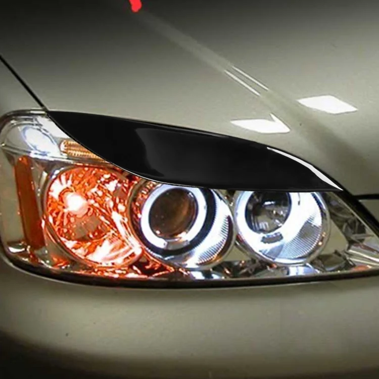 CAR6528B_5.webp Pair Car Lamp Eyebrow Soft Decorative Sticker for Honda Civic 2001-2003 - Image 6