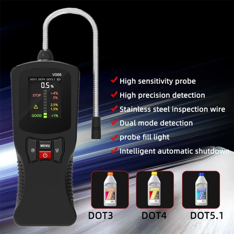 CAR7411_2.webp V066 Car Brake Fluid Detection Pen Moisture Tester - Image 3