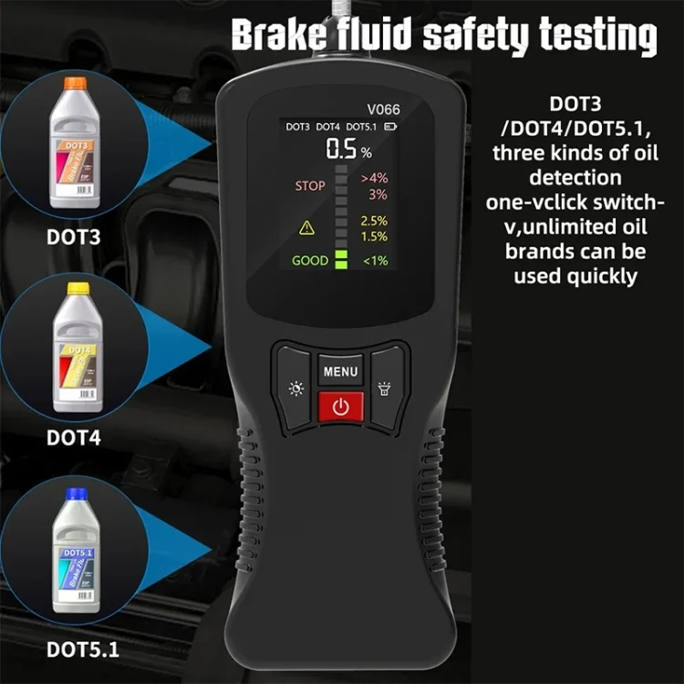 CAR7411_4.webp V066 Car Brake Fluid Detection Pen Moisture Tester - Image 5