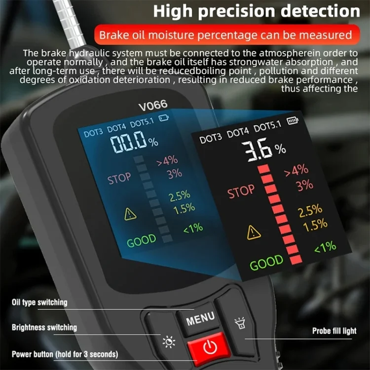 CAR7411_5.webp V066 Car Brake Fluid Detection Pen Moisture Tester - Image 6