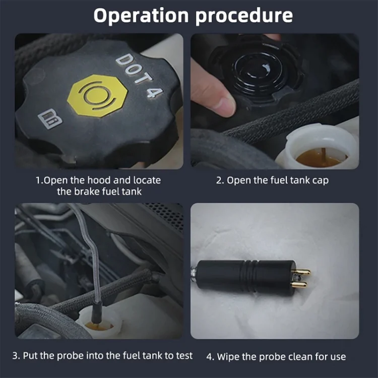 CAR7411_8.webp V066 Car Brake Fluid Detection Pen Moisture Tester - Image 9