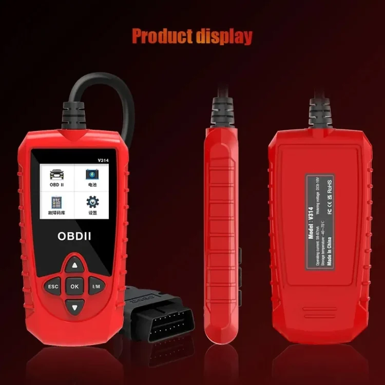 CAR7412_11.webp V314 Car OBD Diagnostic Instrument Fault Clear Code Reader - Image 12