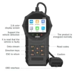 V320 Car OBD2 Diagnostic Instrument Fault Clear Code Reader - Image 3