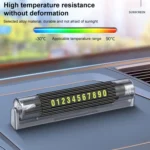 Car Multi-functional Emergency Safety Hammer Temporary Parking Dual Number Plate - Image 11