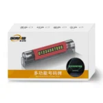 Car Multi-functional Emergency Safety Hammer Temporary Parking Dual Number Plate - Image 13