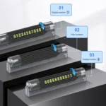 Car Multi-functional Emergency Safety Hammer Temporary Parking Dual Number Plate - Image 3