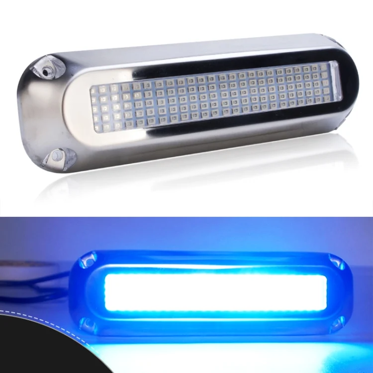 CAR9723BL.webp Ship / Yacht 10-30V 120LEDs Waterproof Stainless Steel Underwater Light - Image 1