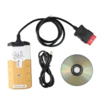 Car Bluetooth Diagnostic Cables Aluminum Alloy OBD2 Diagnostic Tool Delphi DS150E - Image 5