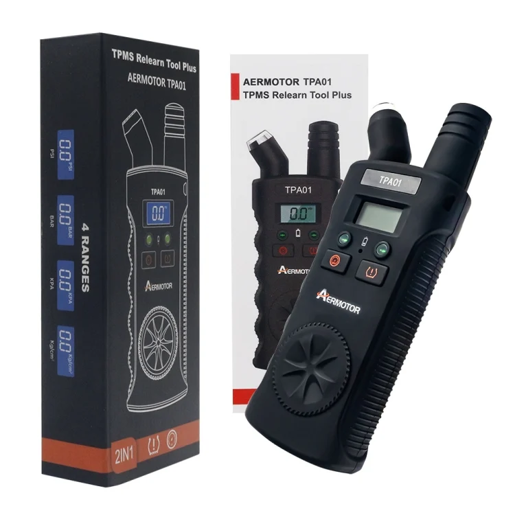 CAR9853_2.webp TPA01 150 PSI 2 in 1 Digital Tire Pressure Gauge TPMS Tire Pressure Monitoring System - Image 3