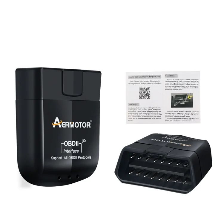 CAR9855_1.webp ELM327WIFI V1.5 OBD2 Car Fault Diagnostic Tool PIC18F25K80 Chip - Image 2