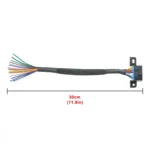 18AWG OBD 16 Pin OBD Cable Opening Line OBD 2 Extension Cable, Cable Length: 30cm - Image 3