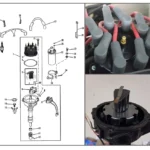 A8305 For Mercury Outboard Ignition System Distributor Cap Kit 805759Q3 - Image 7