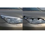 Pair Car Lamp Eyebrow Soft Decorative Sticker for BMW E60 5 Series 2004-2010 - Image 5
