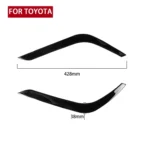 Pair Car Lamp Eyebrow Soft Decorative Sticker for Toyota Tundra 2014-2018 - Image 2