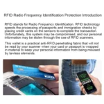100pcs Aluminum Foil Anti Theft RFID Blocking Sleeve Passport Passbook Protector, Size: 13.5*10.5cm - Image 4