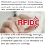 100pcs Aluminum Foil Anti Theft RFID Blocking Sleeve Passport Passbook Protector, Size: 13.5*10.5cm - Image 5