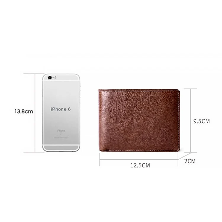 CCB0150_4.webp 8016 Retro Cowhide Leather Multiple Card Slots Wallet for Men, with Removable Card Holder - Image 5